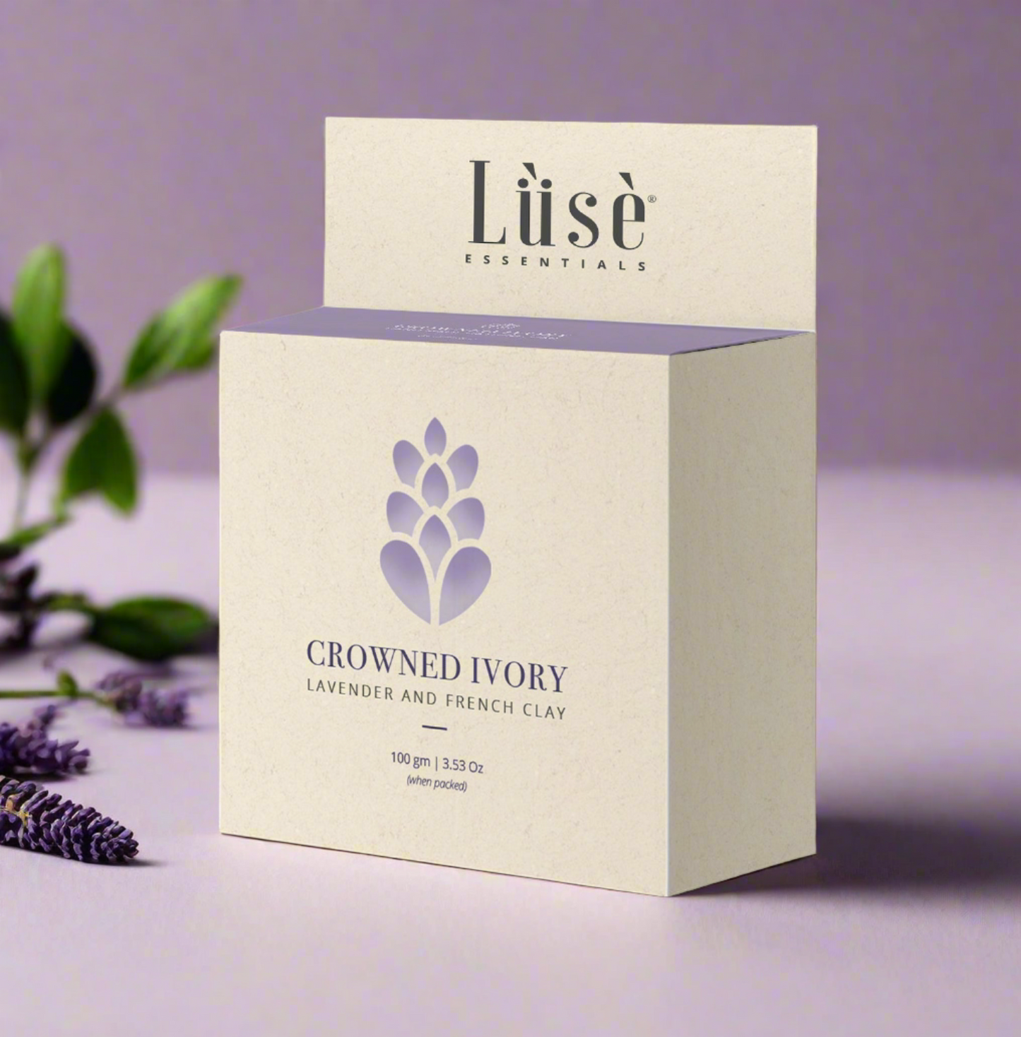 Crowned Ivory Natural Soap