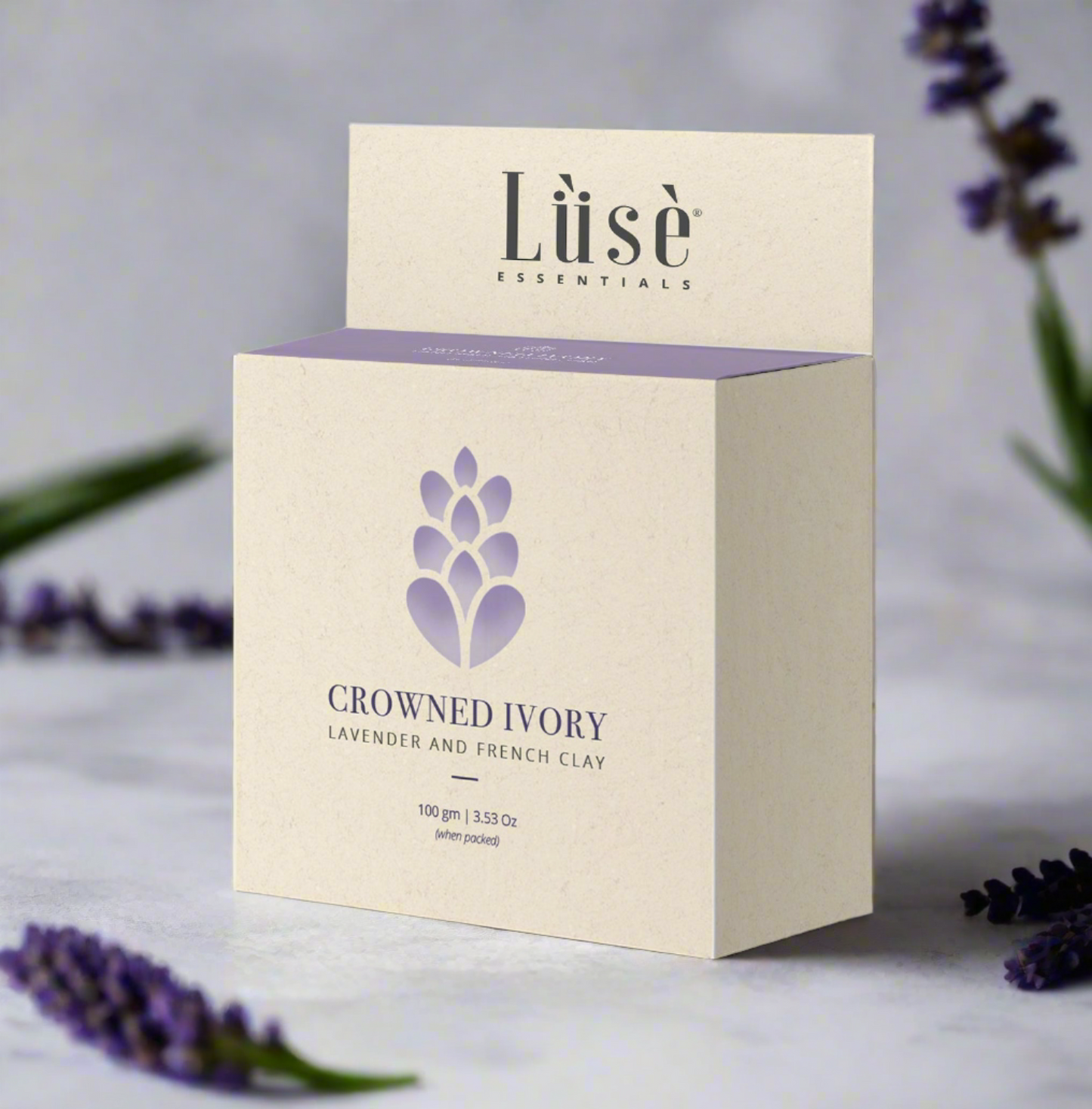 Crowned Ivory Natural Soap