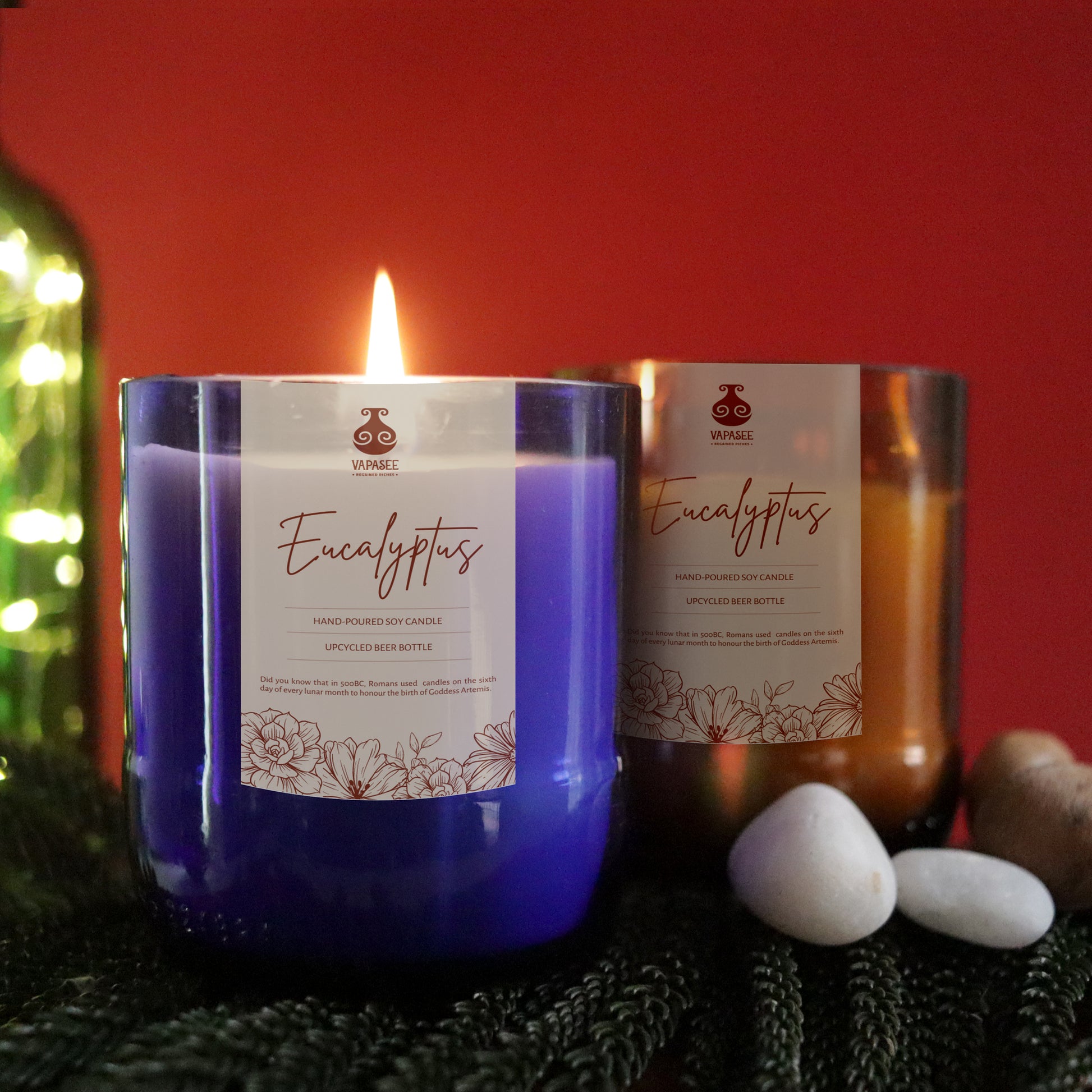 Eucalyptus & Lemon Coconut-Soy Wax Candle – MADE Art Boutique